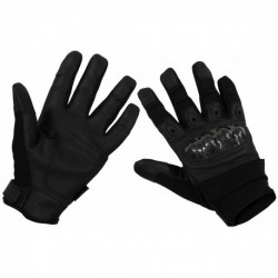 Gants coqués Mission noir - MFH