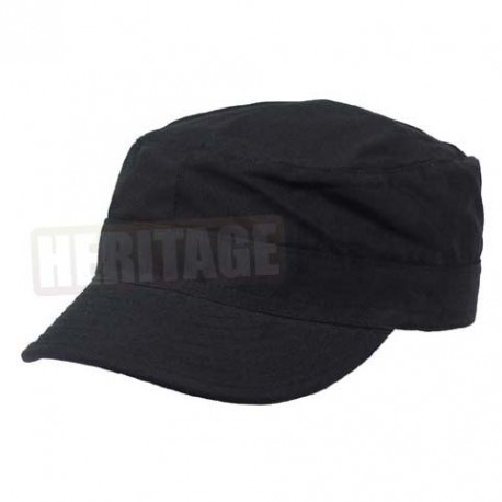 Casquette type BDU ripstop noir