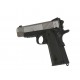 Colt 1911 Rail Gun CO2 bicolore noir 6mm culasse mobile