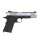 Colt 1911 Rail Gun CO2 bicolore noir 6mm culasse mobile