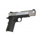 Colt 1911 Rail Gun CO2 bicolore noir 6mm culasse mobile