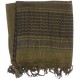 Shemagh marron noir
