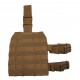 Plateforme de cuisse MOLLE coyote