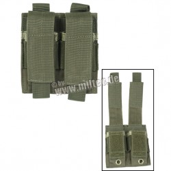 MIL-TEC - Poche porte chargeurs de pistolet  double olive