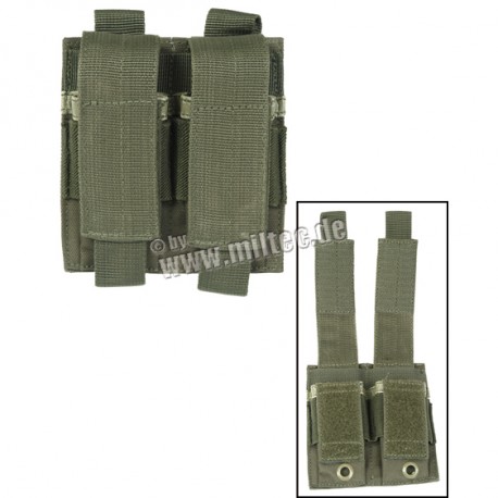 Porte chargeur double PA MOLLE olive