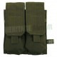 Porte chargeur double MOLLE M4 M16 olive MFH