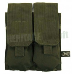 Poche porte-chargeur double MOLLE M4 M16 olive MFH