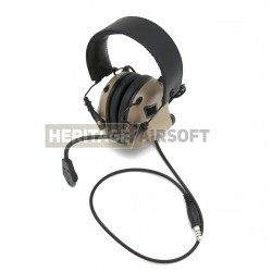 Casque de communication M32 Dark Earth - Earmor