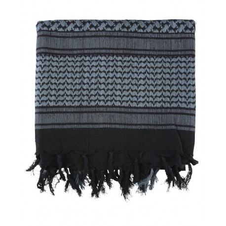 Shemagh - Noir & Gris - Kombat Shemagh - Noir & Gris - Kombat