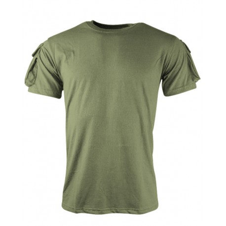 Tactical T-shirt - OD Olive - Kombat UK