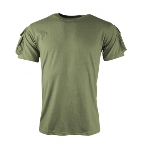 Tactical T-shirt - OD Olive - Kombat UK Tactical T-shirt - OD Olive - Kombat UK