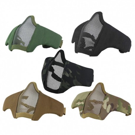 KOMBAT.UK - Masque protection visage tissus et grille, stalker - Heritage  Airsoft