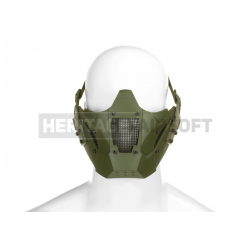 Masque pour casque FAST avec rails grillagé foliage - JAY DESIGN