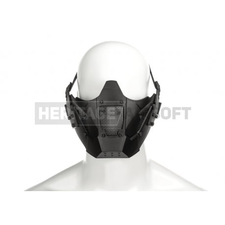 Masque pour casque FAST avec rails grillagé noir