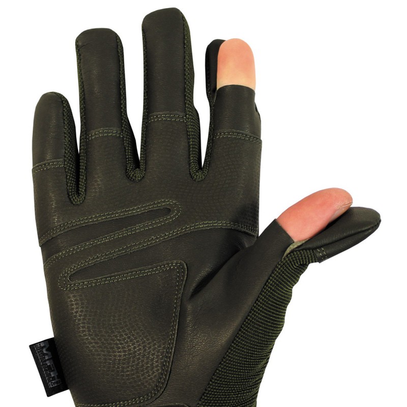 MFH Gants coques Mission type oakley OD Olive Heritage Airsoft