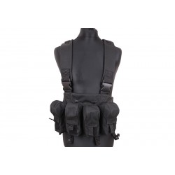 MIL-TEC - Brelage chest-rig porte-chargeurs AK noir