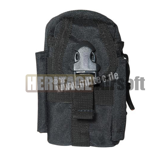 Poche MOLLE Utility pouch horizontale Noir - Heritage Airsoft
