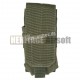 Porte chargeur  M4 M16 simple - Olive - Mil-Tec