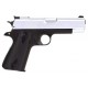 Pistolet STI Lawman 1911 M1911 Gaz NBB GNB ASG Noir / Silver - 14769