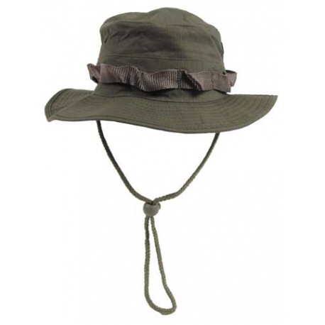 Chapeau de Brousse (Boonie Hat) Olive - taille réglable