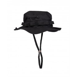 MIL-TEC - Chapeau de Brousse (Boonie Hat) noir - taille réglable