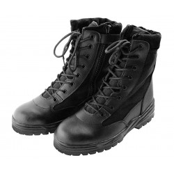 Patriot Boots with zip - Black