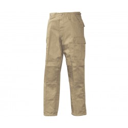 COMMANDO - Pantalon BDU Army Cargo beige