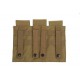 GFC - Poche Triple chargeurs type M4/G36 - TAN