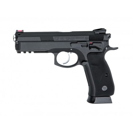 ASG - CZ SP-01 SHADOW culasse métal GBB gaz - 0,9 joule - NOIR