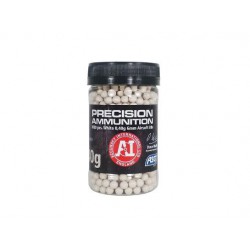 ASG - Pot de 1000 billes blanche de précision 0,40gr