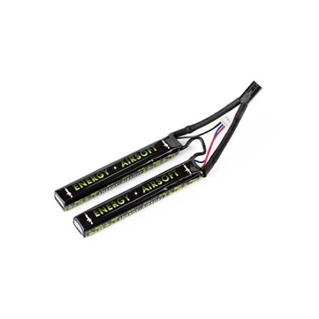 ENERGY AIRSOFT - Batterie LiPo 7,4V 2900mAh 25C - Heritage Airsoft