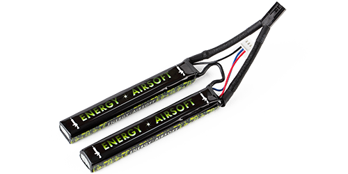 ENERGY AIRSOFT - Batterie LiPo 7,4V 2900mAh 25C - Heritage Airsoft