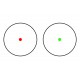 THETA OPTICS - Viseur point rouge/vert compact Evo
