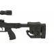 WELL - Sniper MB4411D avec lunette 3-9X40 et bipied - 1,8 joule - NOIR