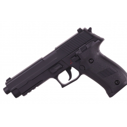 CYMA - Pack Réplique Pistolet Airsoft P226 CM122 AEP - 0,4 joule - NOIR