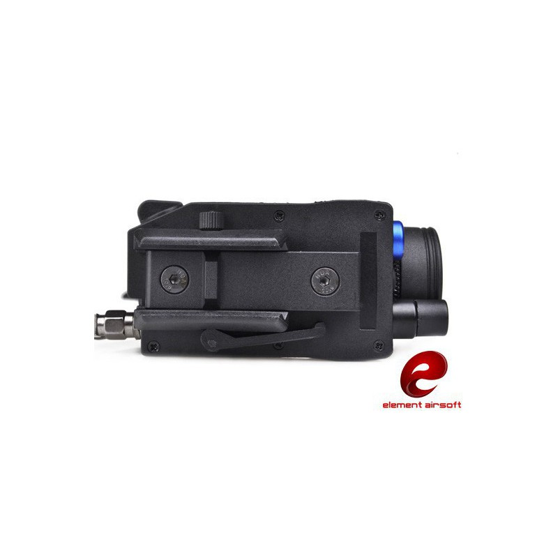 ELEMENT AIRSOFT Lampe LED 200 lumens ELLM 01 + laser rouge Heritage Airsoft