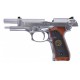 WE - M92 SAMURAÏ EDGE BIOHAZARD GBB gaz - 0,9 joule - SILVER