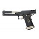 AW CUSTOM - Hi-capa HX2202 IPSC (culasse split) GBB gaz - 1 joule - NOIR