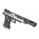 AW CUSTOM - Hi-capa HX2401 IPSC .38 Supercomp (culasse Split) GBB Gaz - 1 joule - SILVER