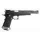 AW CUSTOM - Hi-capa HX2402 IPSC .38 Supercomp (culasse Split) GBB Gaz - 1 joule - NOIR