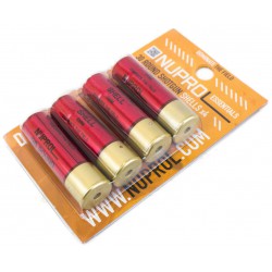 NUPROL - 4 cartouches pour Fusil à Pompe 30 Billes