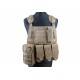 GFC TACTICAL - Gilet Tactique MBSS - TAN