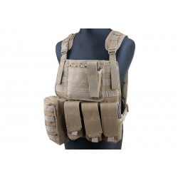 GFC TACTICAL - Gilet Tactique type MBSS - TAN