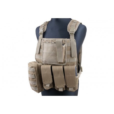 GFC TACTICAL - Gilet Tactique MBSS - TAN