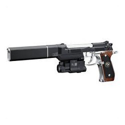 PISTOLET A GAZ AIRSOFT ASG M92 NOIR - ADL Armurerie