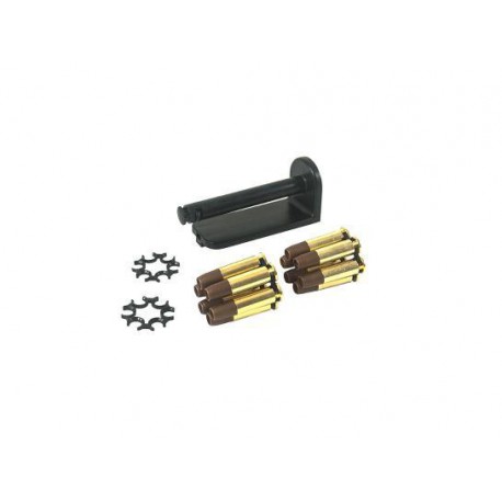 25 DOUILLES METAL REDUCTRICE PUISSANCE 6mm Dan Wesson - ASG