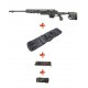 WELL - Pack  Sniper MB4411A Noir + housse + sangle + BB Loader