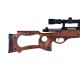 WELL - Pack Sniper MB10D type bois avec lunette 3-9X40 + Bipied + Sangle + BB loader + Housse