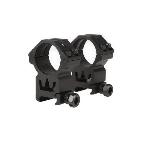 Anneaux de montage court 25mm pour lampe, lunette de visée Anneaux de montage court 25mm pour lampe, lunette de visée