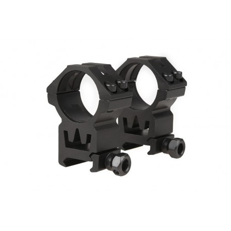 THETA OPTICS - x2 Anneaux de montage haut pour lunette 30mm